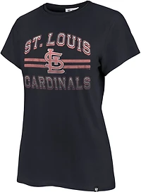 '47 Women's St. Louis Cardinals Bright Eyed Frankie Short Sleeve T-shirt