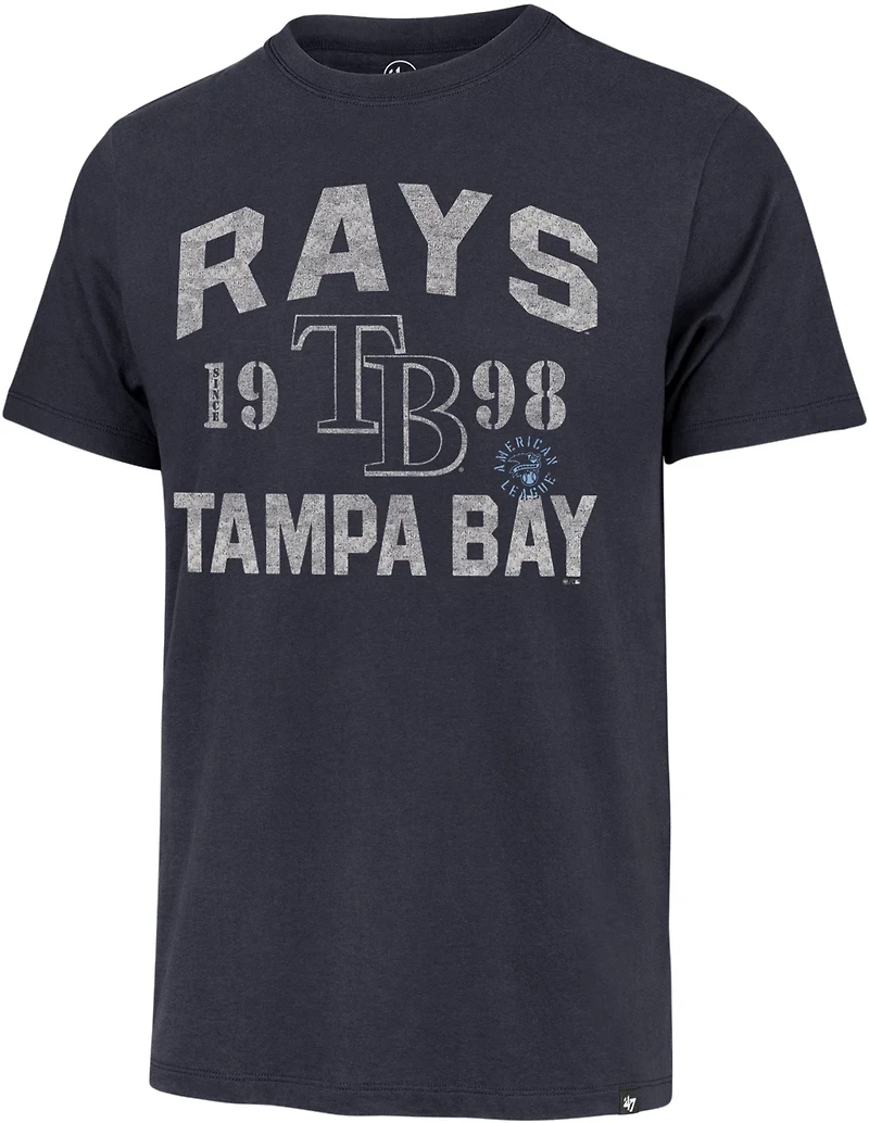 '47 Men's Tampa Bay Rays On Track Franklin T-shirt