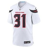 Nike Men's Houston Texans Dameon Pierce #31 Road Game Jersey