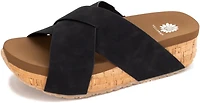 Yellow Box Women's Bursa Crossband Flatform Sandals