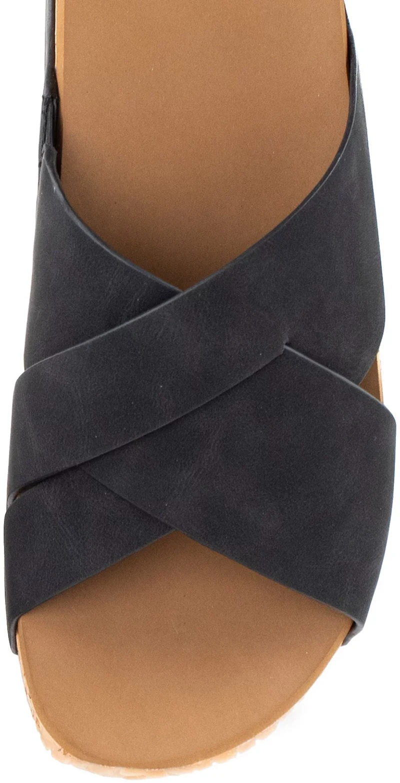 Yellow Box Women's Bursa Crossband Flatform Sandals