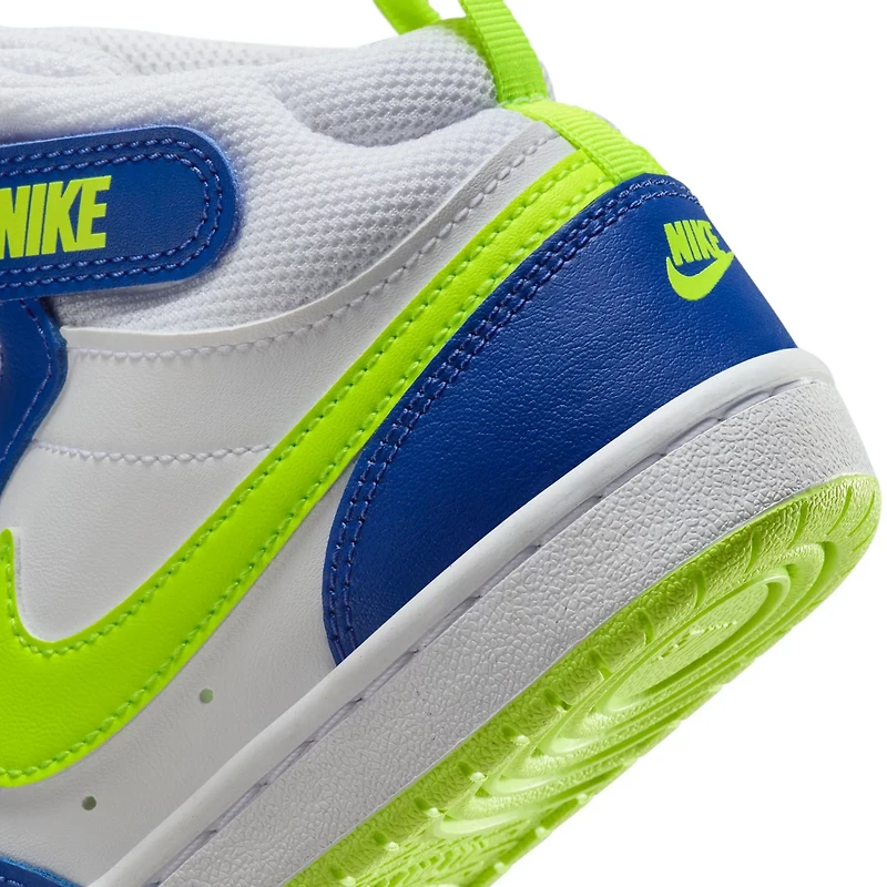 Nike Kids'  Pre-School Court Borough Mid 2 Basketball Shoes