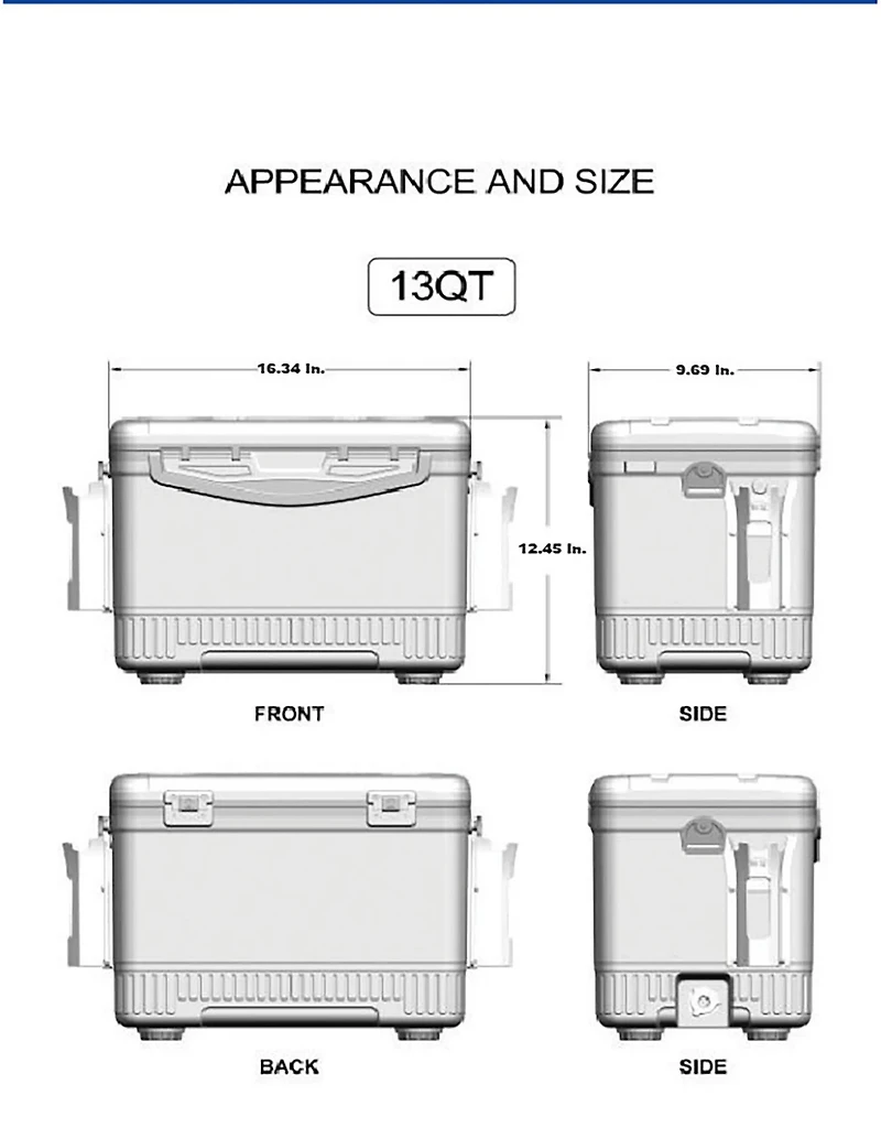 Magellan Outdoors 13 qt Dry Box