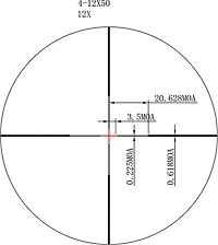 Redfield Rebel 4 - 12 x 50 IR Riflescope