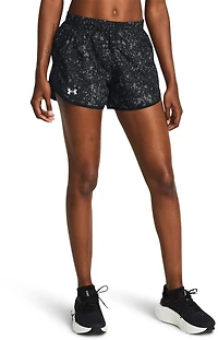Under Armour Women's Fly By Printed Shorts 3
