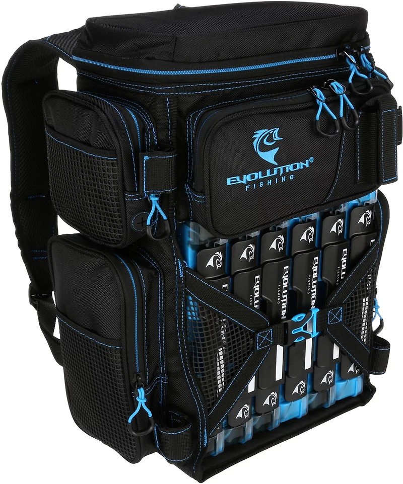 Evolution Fishing 3600 Drift Series Tackle Backpack