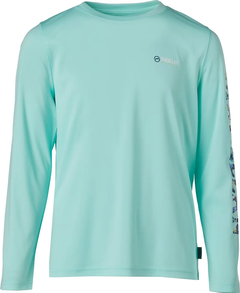 Magellan Outdoors Girls' Caddo Lake Logo Long Sleeve T-shirt