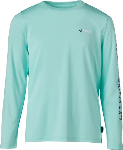Magellan Outdoors Girls' Caddo Lake Logo Long Sleeve T-shirt