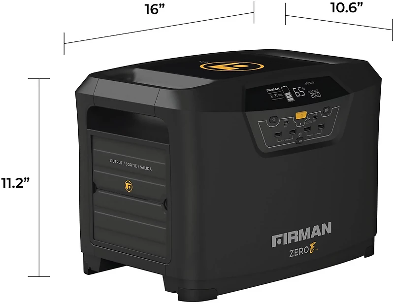 Firman 4,000-2,000-Watt Zero E Portable Power Station