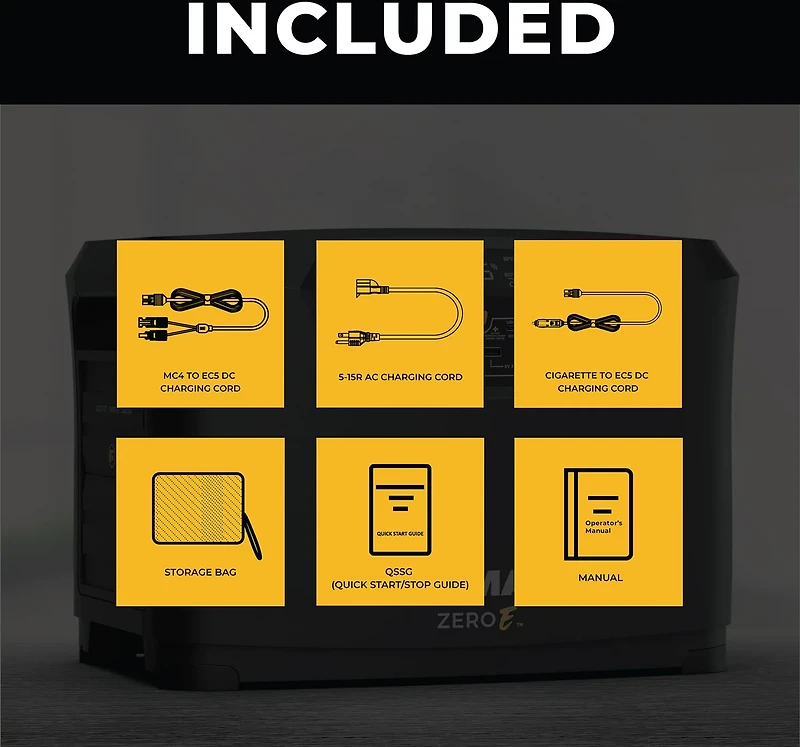 Firman 4,000-2,000-Watt Zero E Portable Power Station