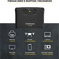 Firman 4,000-2,000-Watt Zero E Portable Power Station