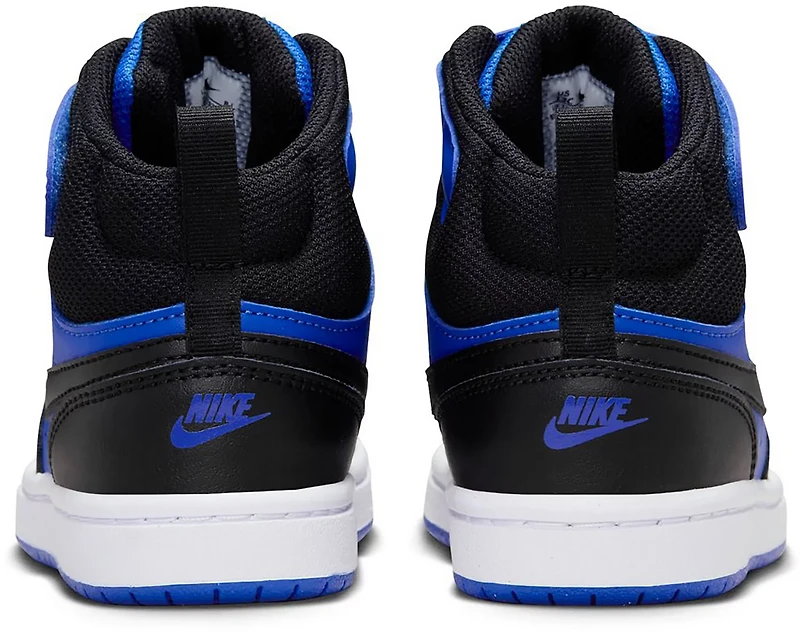 Nike Kids' Pre-School Court Borough Mid 2 Basketball Shoes