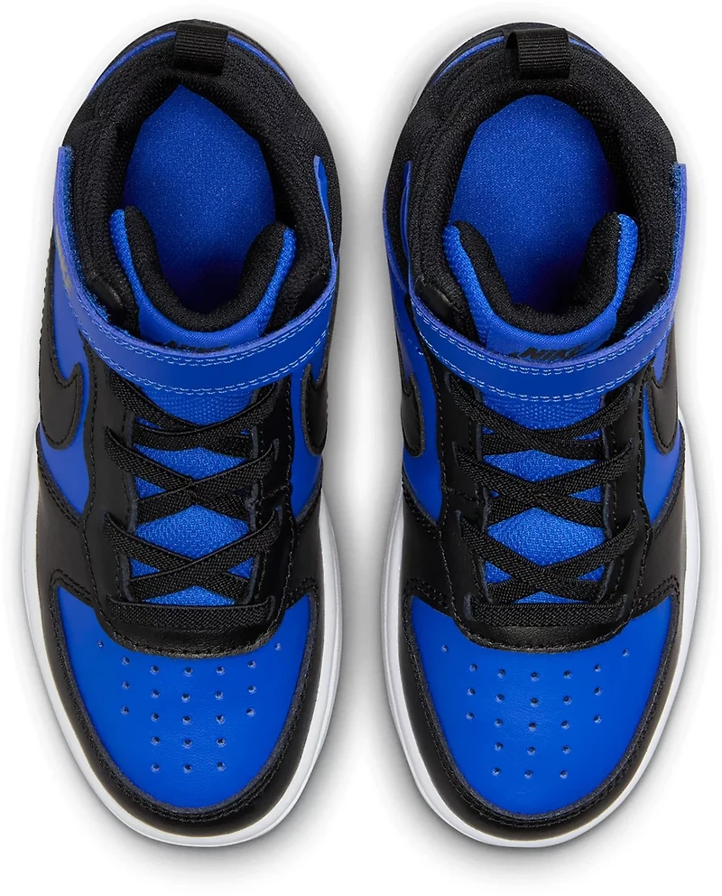 Nike Kids' Pre-School Court Borough Mid 2 Basketball Shoes