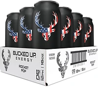Bucked Up Rocket Pop Energy Drink 16 oz