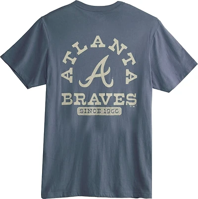 '47 Men's Atlanta Braves Back Canyon Franklin Short Sleeve T-shirt