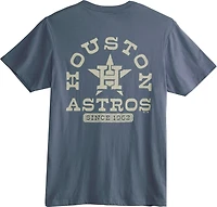 '47 Men's Houston Astros Back Canyon Franklin Short Sleeve T-shirt