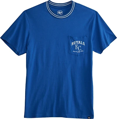 '47 Men's Kansas City Royals Top Line Stewart Short Sleeve T-shirt