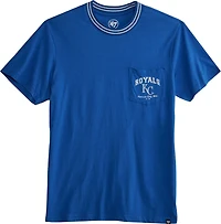 '47 Men's Kansas City Royals Top Line Stewart Short Sleeve T-shirt