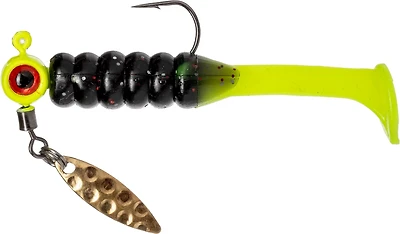 Strike King Mr. Crappie Sausage Head Spins Pre-Rigged Slabalicious 1/8 Bait