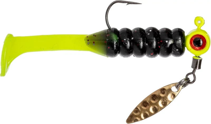 Strike King Mr. Crappie Sausage Head Spins Pre-Rigged Slabalicious 1/8 Bait