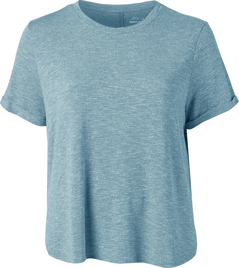 BCG Women's Textured Short Sleeve Plus T-shirt