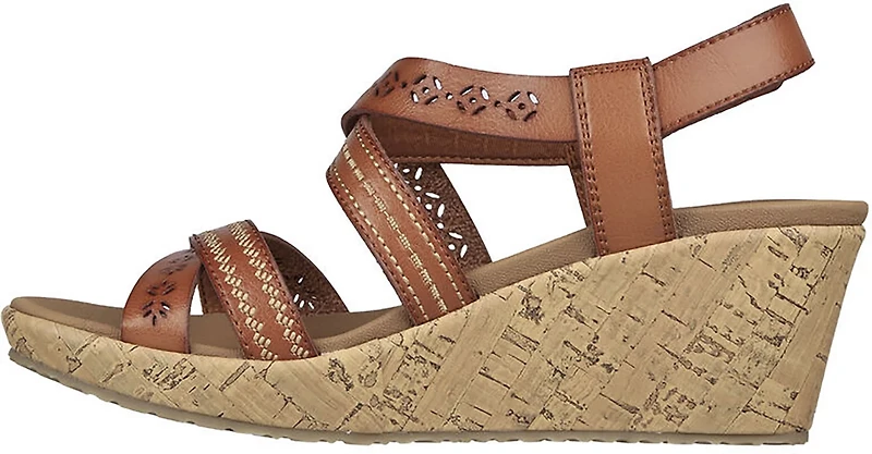 SKECHERS Women's Beverlee Wedge Sandals