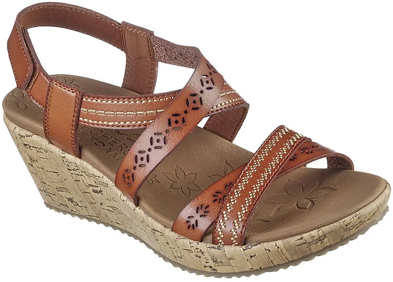 SKECHERS Women's Beverlee Wedge Sandals