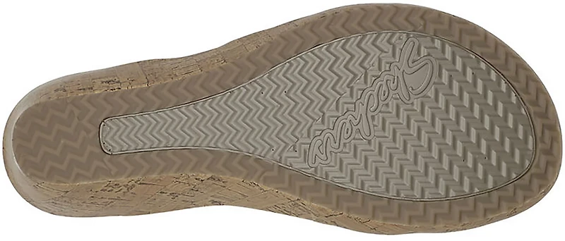 SKECHERS Women's Beverlee Wedge Sandals