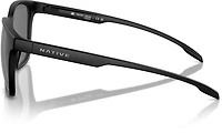 Native Eyewear Targhee Square Gray Polarized Sunglasses