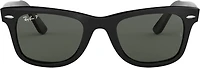 Ray-Ban Wayfarer Black and Green Polarized Sunglasses