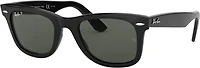 Ray-Ban Wayfarer Black and Green Polarized Sunglasses