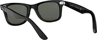 Ray-Ban Wayfarer Black and Green Polarized Sunglasses