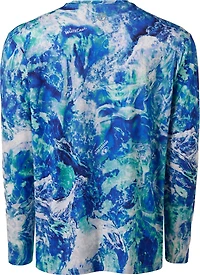 Magellan Outdoors Men's FishGear Mossy Oak Whitecap Long Sleeve Crew T-shirt