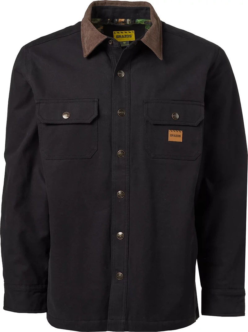 Brazos Men's Contractor Camo Lined ShirtJac