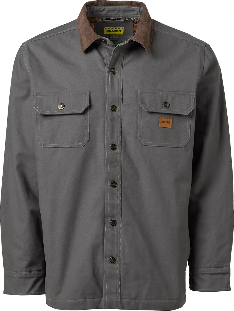 Brazos Men's Contractor Camo Lined ShirtJac