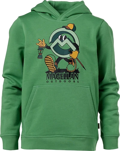 Magellan Outdoors Boys' Trek Buddy GFX Fleece Hoodie
