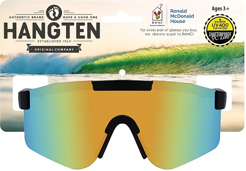 Hang Ten Kids' Shield Sunglasses