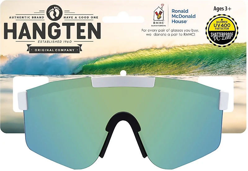 Hang Ten Kids' Shield Sunglasses