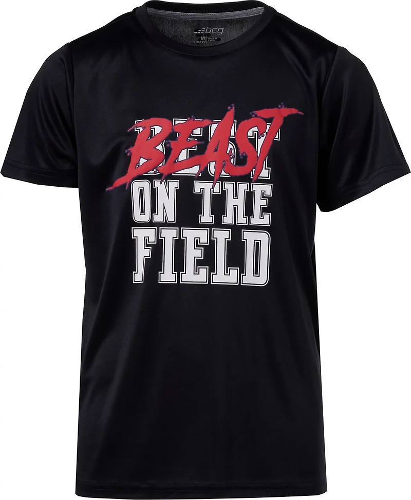 BCG Boys' On The Field Turbo T-shirt