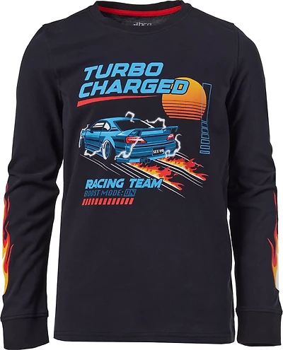 BCG Boys' Lifestyle Turbo Charged Long Sleeve