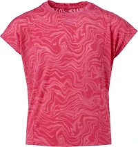 BCG Girls' Boxy Burnout Short Sleeve T-shirt