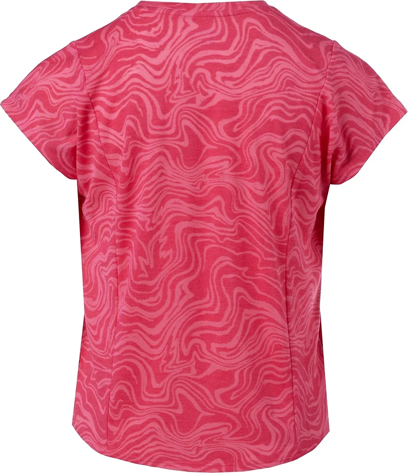 BCG Girls' Boxy Burnout Short Sleeve T-shirt