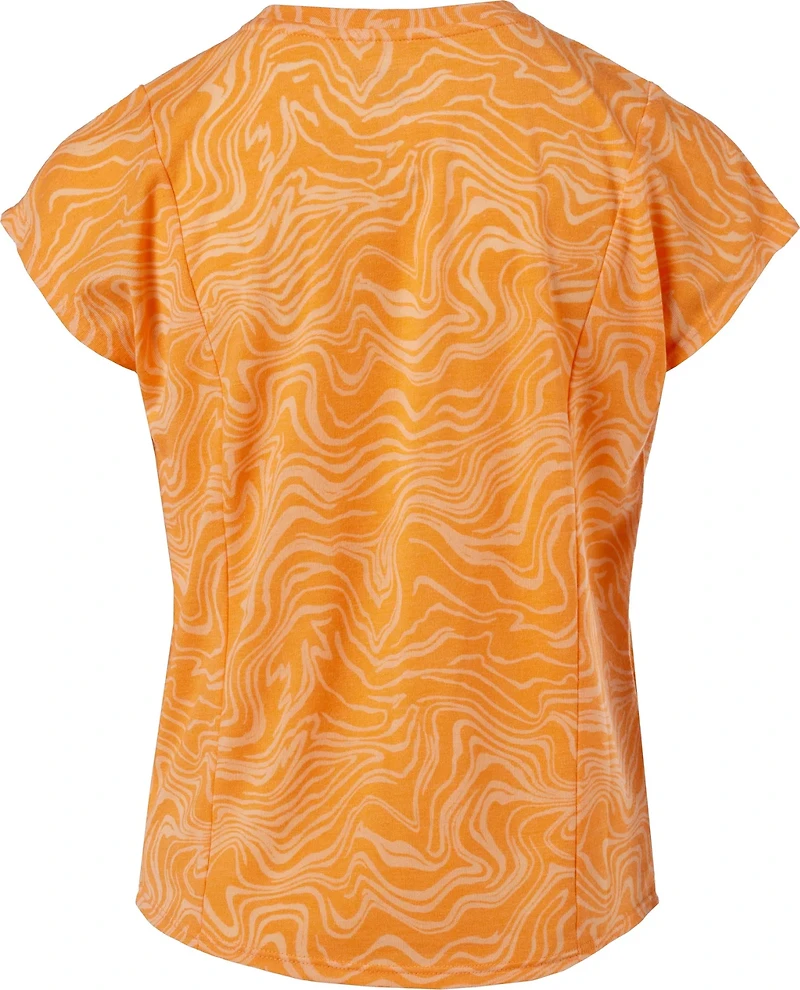 BCG Girls' Boxy Burnout Short Sleeve T-shirt