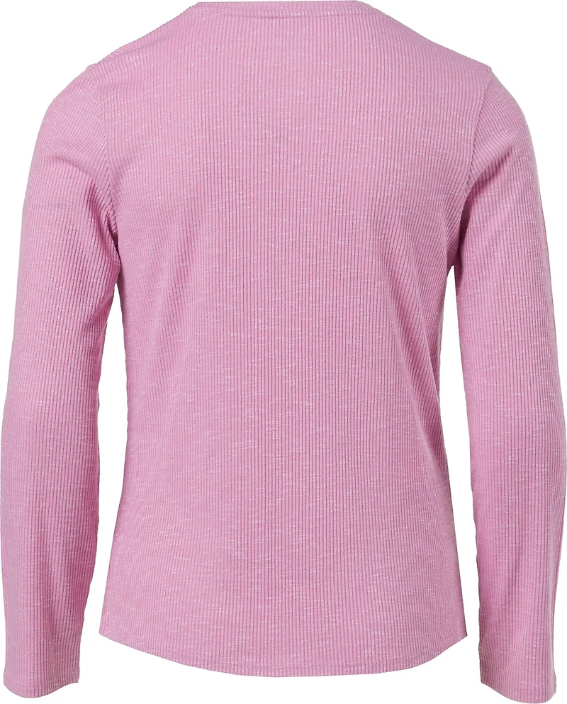 BCG Girls' Lifestyle Long Sleeve Twist Front Top