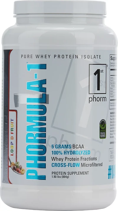 1st Phorm Phormula 1 Protein 2 lb Chocolate Milkshake Whey Protein