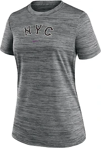 Nike Women's New York Mets City Connect Practice Velocity T-shirt