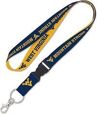 WinCraft West Virginia University 1 in Slogan Lanyard with Buckle