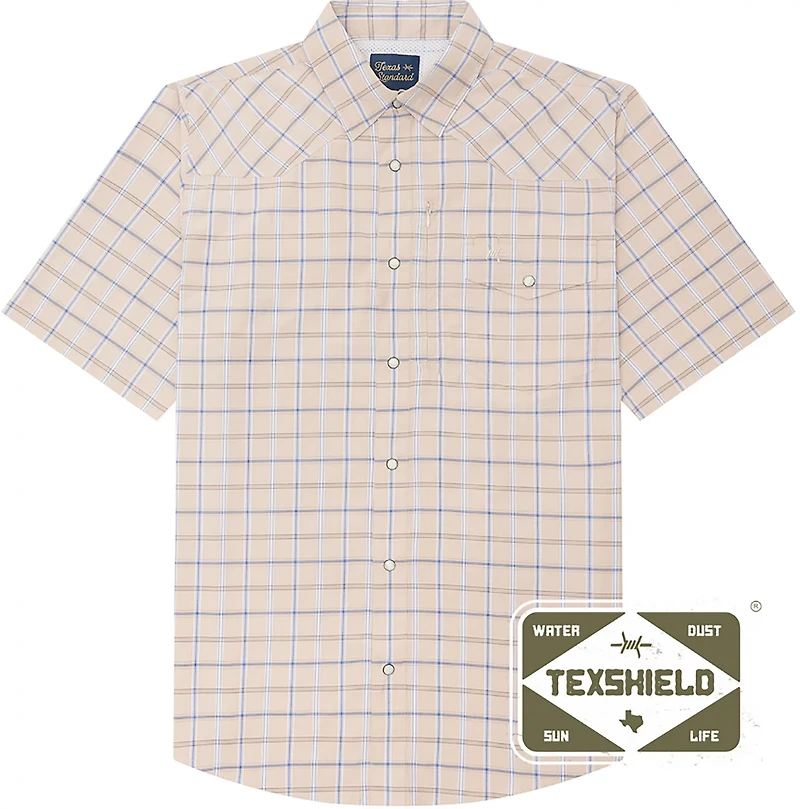 Texas Standard Men's Western Field Short Sleeve Shirt