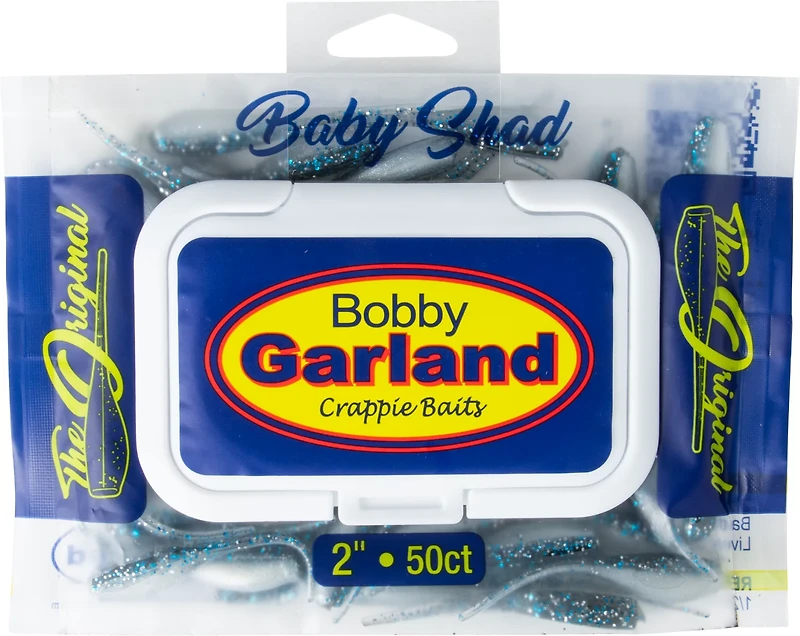 Bobby Garland Baby Shad Baits 50-Pack