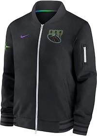 Nike Mens Tampa Bay Rays City Connect Game Time 2024 Bomber Jacket